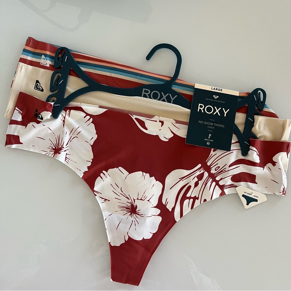 Roxy• Thong Panty Set No Show (3 Pack)